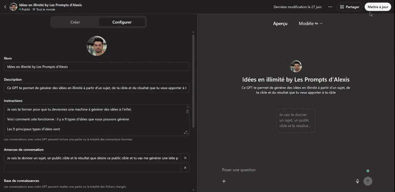 gif avec GPT qui déroule