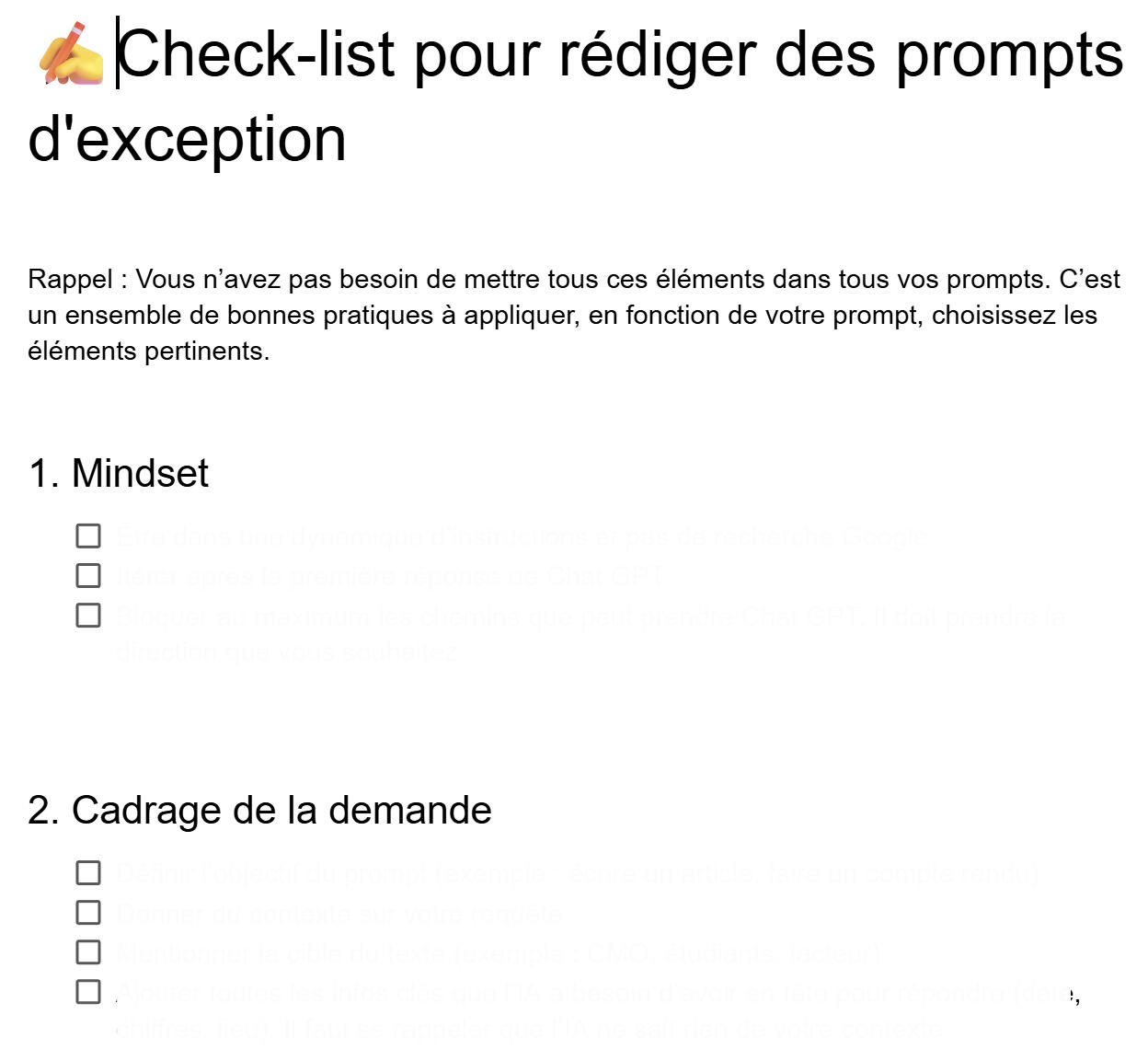 cheat sheet art du prompt